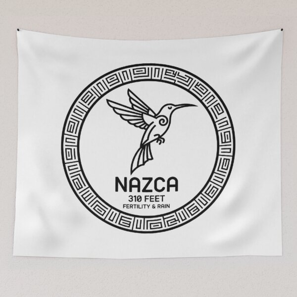 Item preview, NAZCA HUMMINGBIRD designed and sold by likbatonboot.