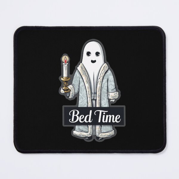 Item preview, Cute Ghost in Pajamas — “Bed Time” Cozy Design designed and sold by SleekLineSketches.