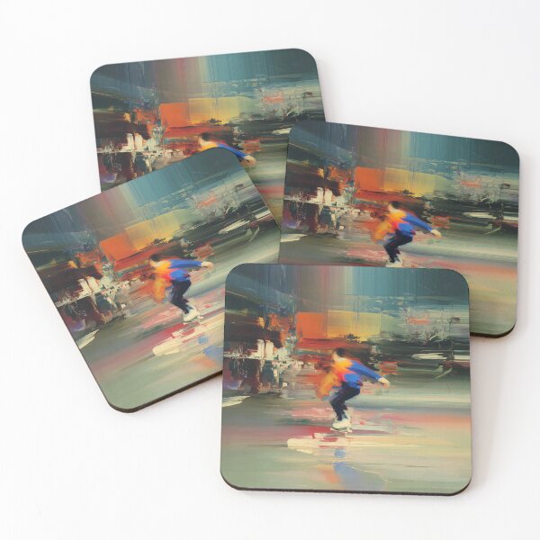 Item preview, Skater in Vibrant Motion designed and sold by lautir.