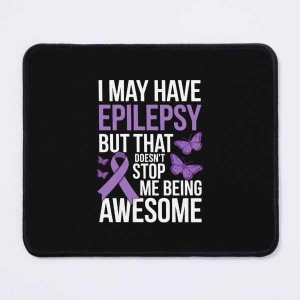 Item preview, Epilepsy Ribbon Epilepsy Awareness Cute designed and sold by cosmicncozyS.