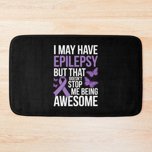 Item preview, Epilepsy Ribbon Epilepsy Awareness Cute designed and sold by cosmicncozyS.