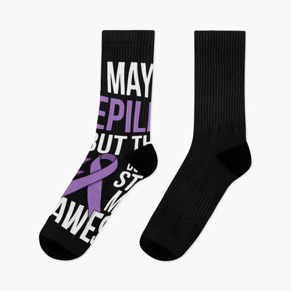 Item preview, Epilepsy Ribbon Epilepsy Awareness Cute designed and sold by cosmicncozyS.