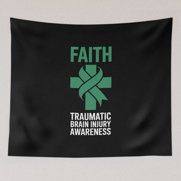 Item preview, Faith Traumatic Brain Injury Christianity designed and sold by cosmicncozyS.