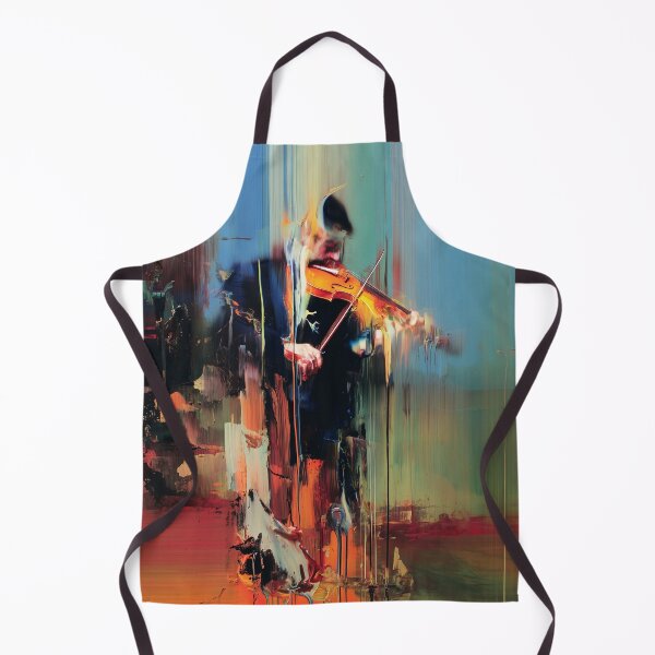 Item preview, Colorful Violinist on Stage designed and sold by lautir.