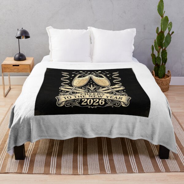 Item preview, Cheers to the New Year 2026 – Vintage Champagne Celebration  designed and sold by SKINOVAstore.