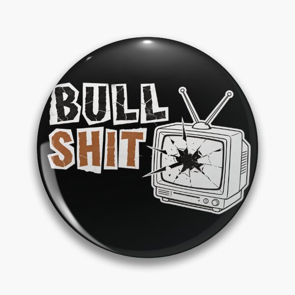 Item preview, BULLSHIT TV designed and sold by CriticalCult.