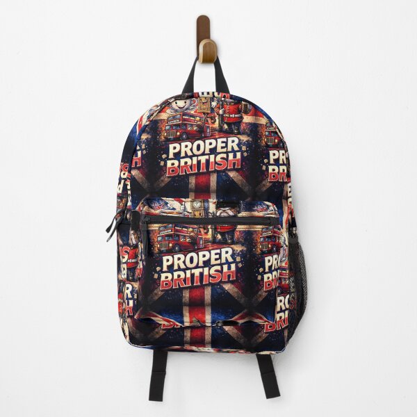 Item preview, Proper British Icons Funny UK Streetwear Design designed and sold by 1-NIMA-SHOP.