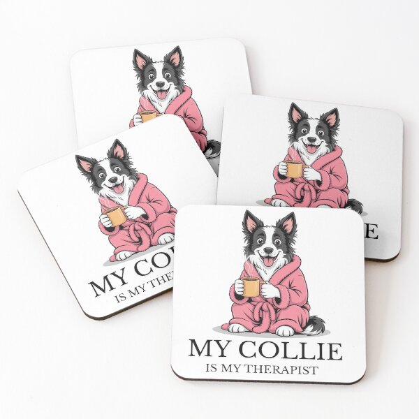 Item preview, Funny Dog Therapist T Shirt for Xmas Birthdays or Any Occasions, My Collie is My Therapist Tee, Cute Dog Lover Gift Idea designed and sold by Printsouf.