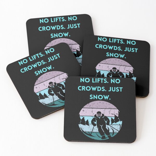 Item preview, Backcountry Skiing Illustration designed and sold by StaticMood.