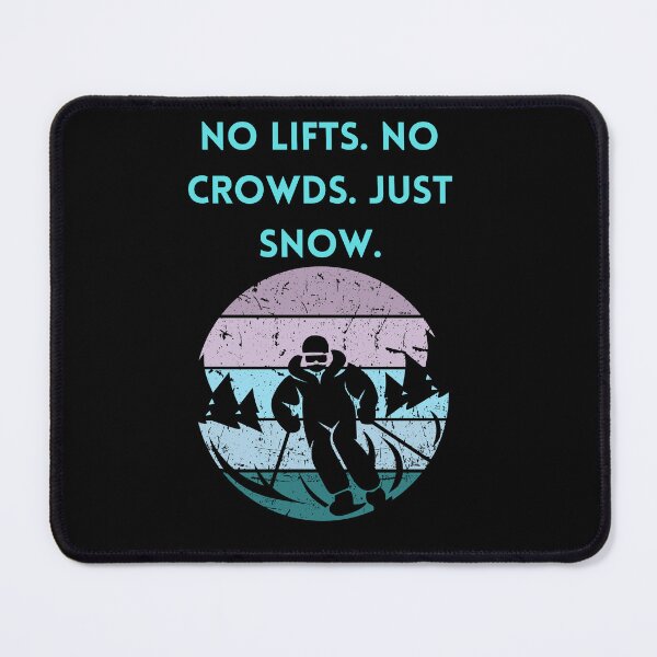 Item preview, Backcountry Skiing Illustration designed and sold by StaticMood.