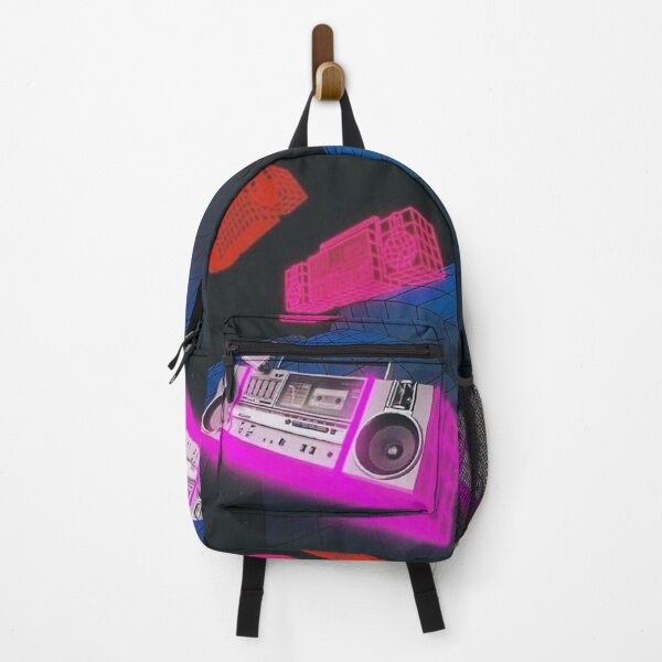 Item preview, 80s boombox aesthetic poster designed and sold by BrontesWhimsyStore.