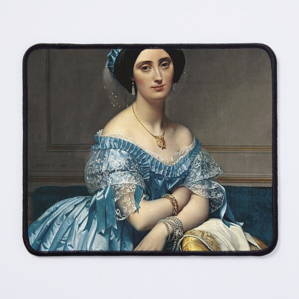 Item preview, Portrait of the Princesse de Broglie designed and sold by AnimaliaStar.