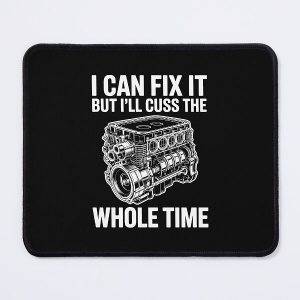 Item preview, Funny Car Auto Mechanic Garage designed and sold by cosmicncozyS.