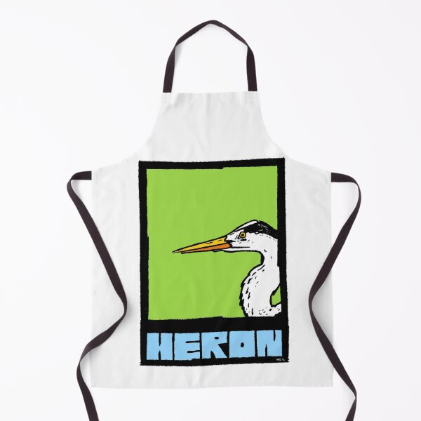 Item preview, Heron – Bold Pop Art - Bird art Illustration by GW-ART designed and sold by GWARTGB.