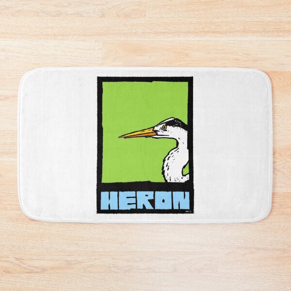 Item preview, Heron – Bold Pop Art - Bird art Illustration by GW-ART designed and sold by GWARTGB.