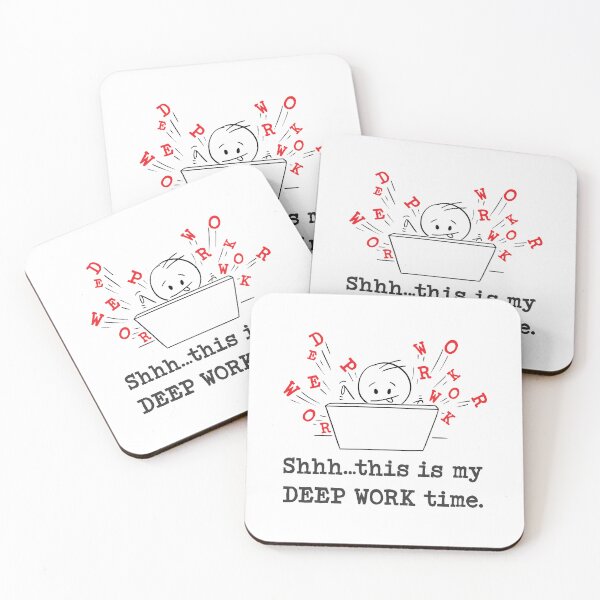 Item preview, Deep Work. designed and sold by UltraQuirky.