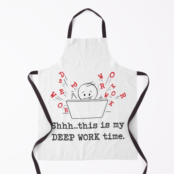 Item preview, Deep Work. designed and sold by UltraQuirky.