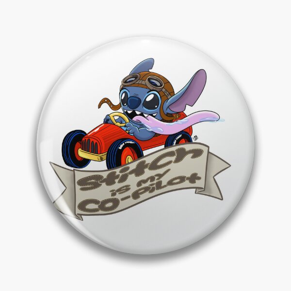 Item preview, Stitch is my Co-Pilot designed and sold by keithcsmith.