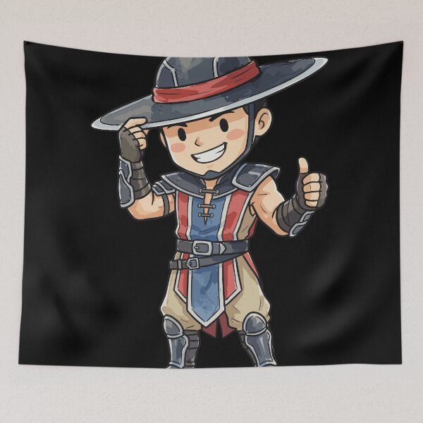 Item preview, Kung Lao Mortal Kombat MK Fanart designed and sold by bapupa.