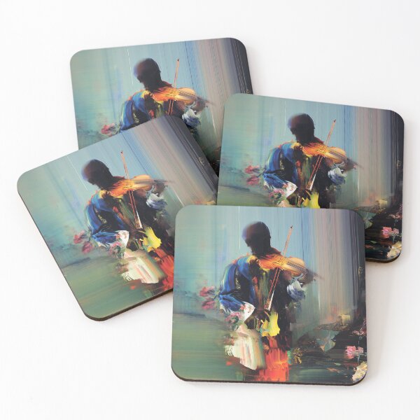 Item preview, Colorful Violinist in Motion designed and sold by lautir.