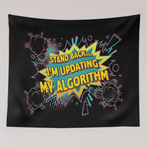 Item preview, Updating My Algorithm. designed and sold by UltraQuirky.