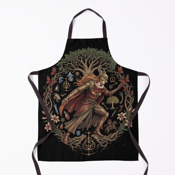 Item preview, Scarlet Goddess of Decay Unending Rot Flower Crimson Aeonia Lake of Putrescence Golden Order Betrayer Divine Tower Blooming Chaos Fan Art Portrait Illustration Poster T-Shirt Sticker Print Gift designed and sold by Senpaiwaves.