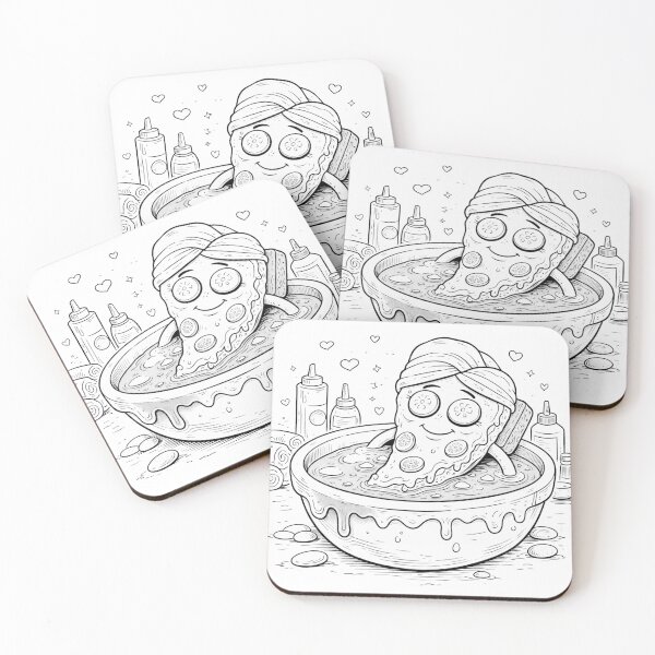 Item preview, Spa Pizza – Self Care Slice designed and sold by ComedyInkFactor.