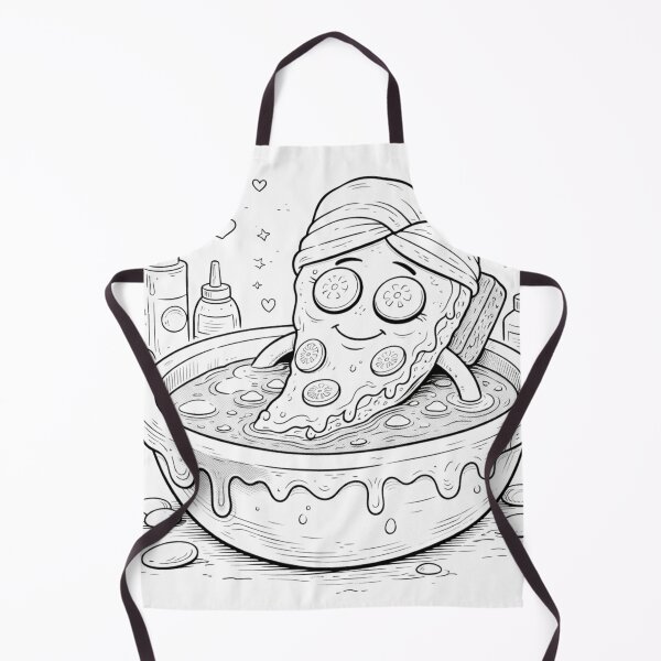 Item preview, Spa Pizza – Self Care Slice designed and sold by ComedyInkFactor.