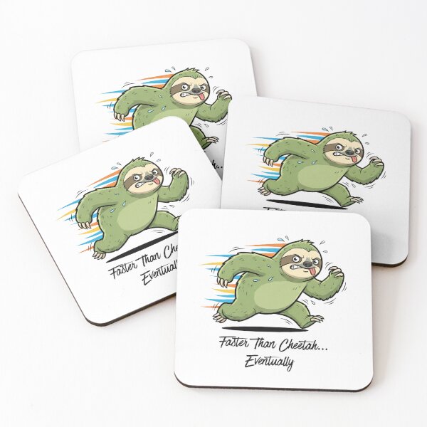 Item preview, Fast… Ish Sloth – Faster Than a Cheetah (Eventually) designed and sold by Shanker-studio.