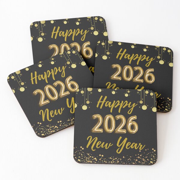 Item preview, Golden Happy New Year 2026  designed and sold by Amylilylove.