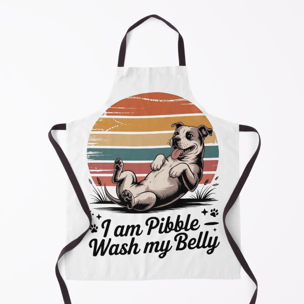 Item preview, I Am Pibble – Wash My Belly Funny Pit Bull Meme designed and sold by Millsoft.