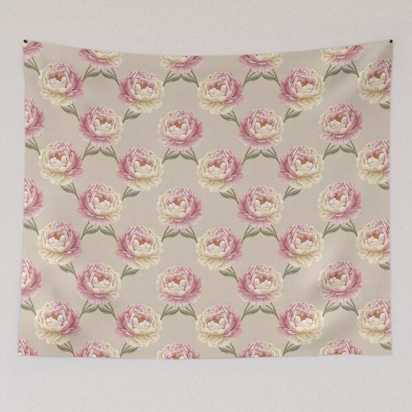 Item preview, Vintage Peony Field designed and sold by Peanxtsv.