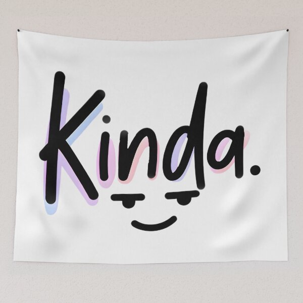 Item preview, Kinda. - Aesthetic Handwritten Typography designed and sold by MukuMint.