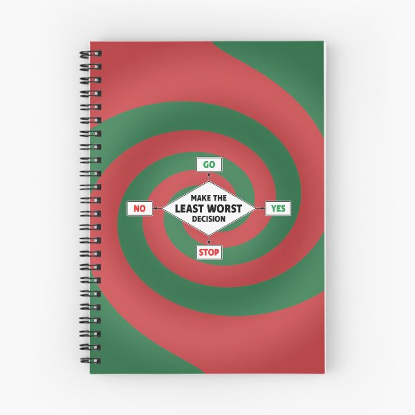 Item preview, Least Worst Decision. designed and sold by UltraQuirky.