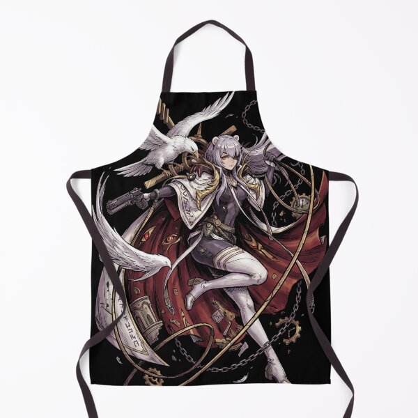 Item preview, Khalipe Chaos Zero Nightmare Green Hair Twin Blades Dark Fantasy Assassin Gothic Anime Girl Fan Art Portrait Poster T-Shirt Sticker Print Gift designed and sold by Senpaiwaves.
