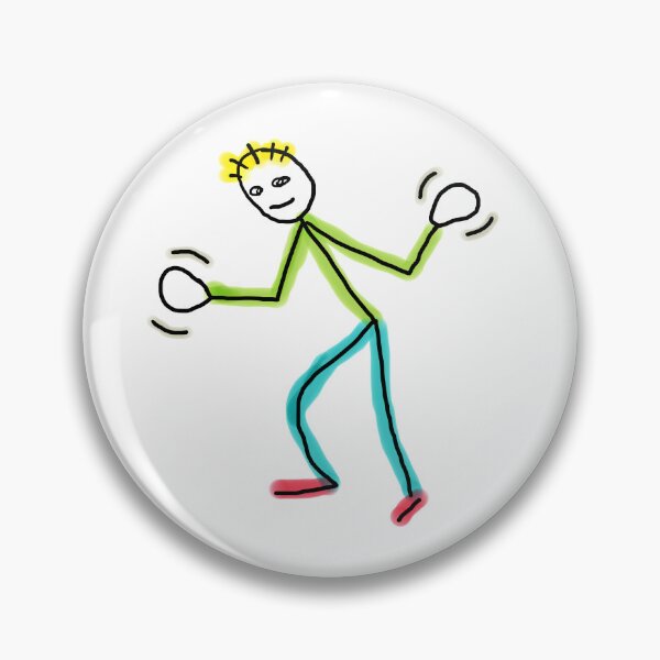 Item preview, Jazz Hands Stickman designed and sold by Mark-Ewbie.