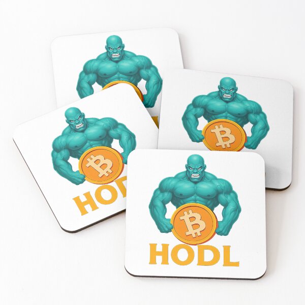 Item preview, Crypto Muscle HODL Bitcoin Warrior  designed and sold by BitCrop.