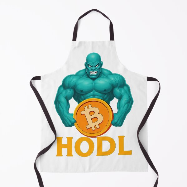 Item preview, Crypto Muscle HODL Bitcoin Warrior designed and sold by BitCrop.