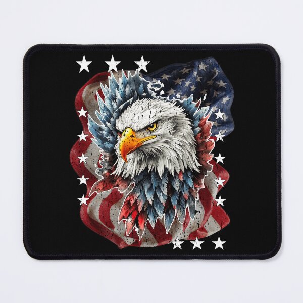 Item preview, USA BOLD EAGLE patriotic patriot freedom democracy free world liberty designed and sold by Jt41.