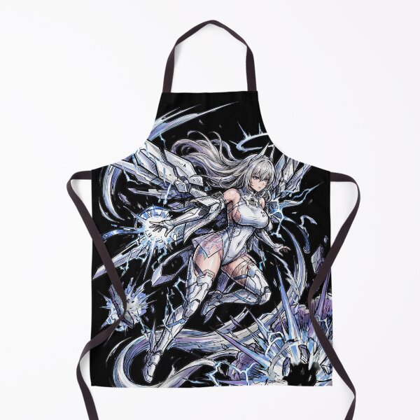 Item preview, Sereniel Chaos Zero Nightmare Silver Hair Sword Maiden Dark Fantasy Knight Gothic Anime Girl Fan Art Portrait Poster T-Shirt Sticker Print Gift designed and sold by Senpaiwaves.