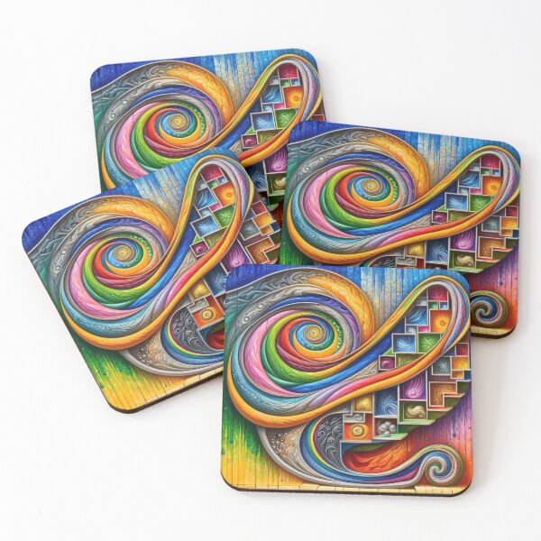 Item preview, Color Spiral of Flowing Energy – Dynamics, structure and creative depth in motion designed and sold by FotoworldEdel.