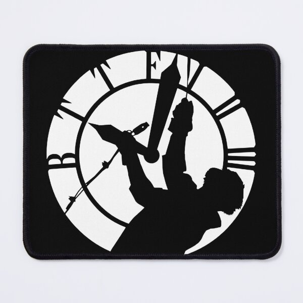 Item preview, Emmett Doc Brown at the Clock Tower in Back to the Future designed and sold by Budflux.