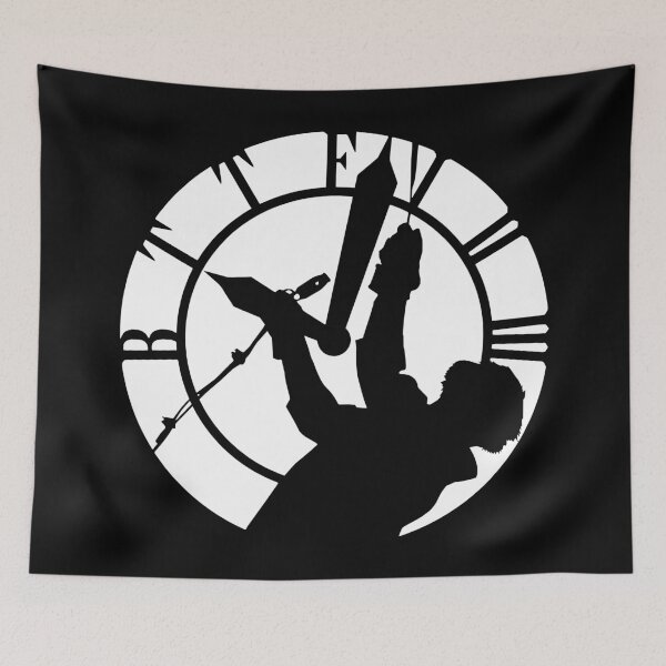 Item preview, Emmett Doc Brown at the Clock Tower in Back to the Future designed and sold by Budflux.