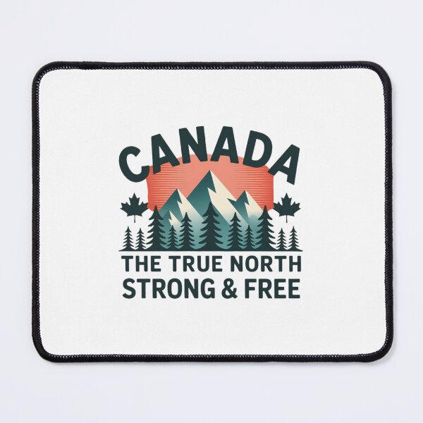 Item preview, Canada The True North Strong and Free designed and sold by Paper Drip.