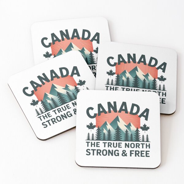 Item preview, Canada The True North Strong and Free designed and sold by Paper Drip.