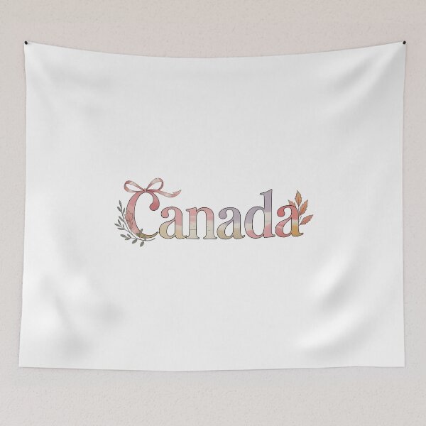 Item preview, Canada Handwritten Pastel Script Artwork designed and sold by Paper Drip.