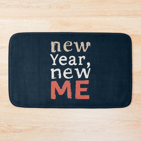 Item preview, New Year New Me Typography Quote Design designed and sold by DavidTeeStudio.
