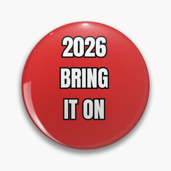 Item preview, 2026 Bring It On – New Year Minimal Typography Design designed and sold by Purdiole-art.