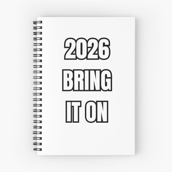 Item preview, 2026 Bring It On – New Year Minimal Typography Design designed and sold by Purdiole-art.