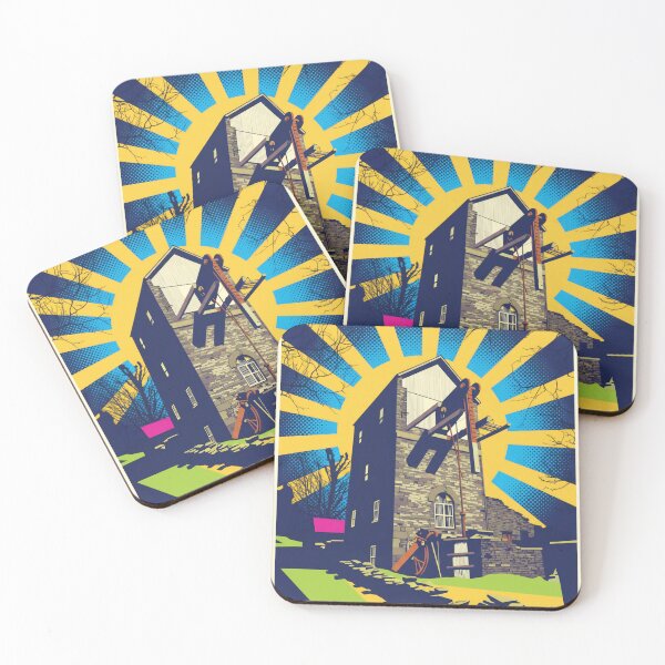Item preview, Pop Art Style Dorothea Quarry Pumphouse  designed and sold by WickedCool Designs.